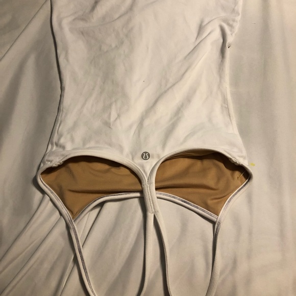 đź–¤Lululemon White Tank Top size 4 - Picture 6 of 8